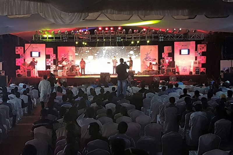 VIZHA's traditional Tamil wedding, valakaapu, catering, and event decorations in Trichy and Tamil Nadu
